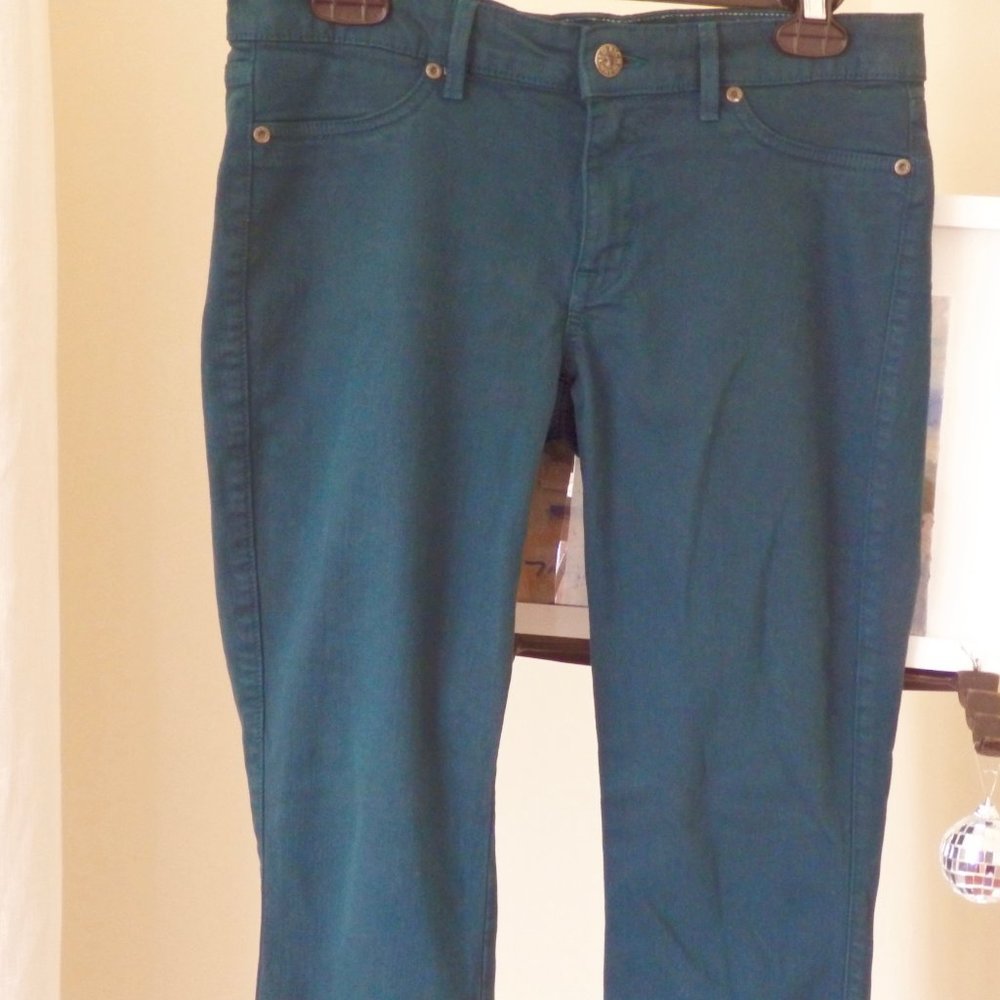 Rich & Skinny teal Skinny Jeans size 30